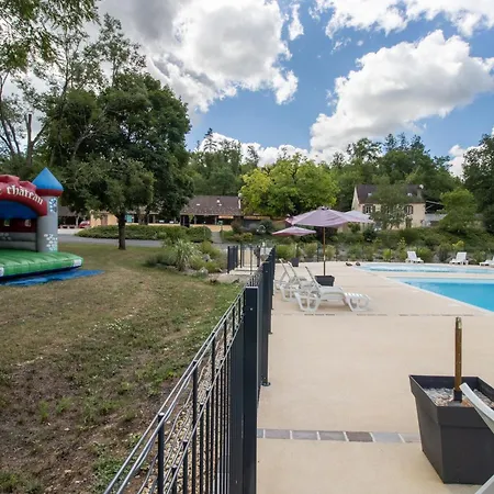 Mobilhome Le Chene 度假居 Saint-Pompont